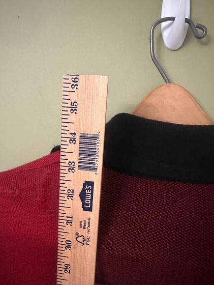 Kasper Womens Duster Size XL Cardigan Patchwork Collared Open Wool Acrylic Blend - Picture 9 of 9